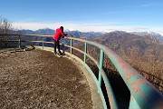 In CANTO ALTO da Cler di Sedrina - Prati Parini il 18 gennaio 2018 - FOTOGALLERY